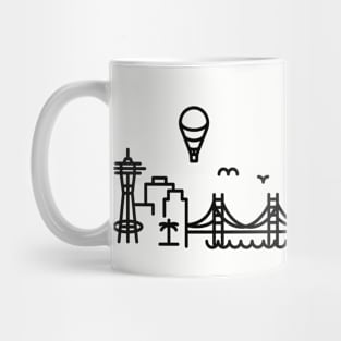 Cityscape Traveller Mug